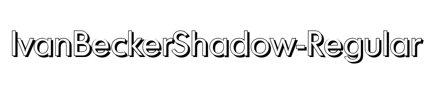 IvanBeckerShadow-Regular