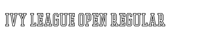 Ivy League Open Regular