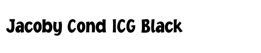 Jacoby Cond ICG Black