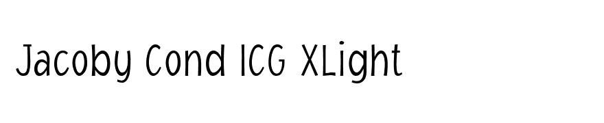 Jacoby Cond ICG XLight