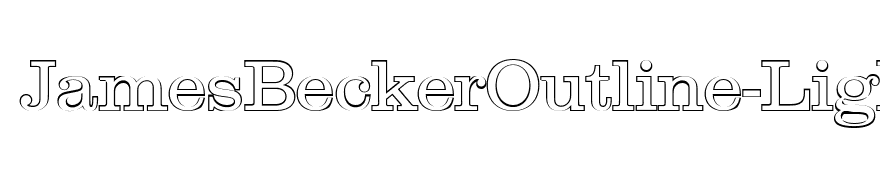 JamesBeckerOutline-Light