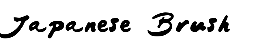 Japanese Brush