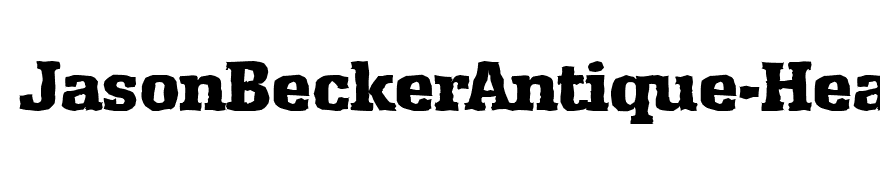 JasonBeckerAntique-Heavy-Regular