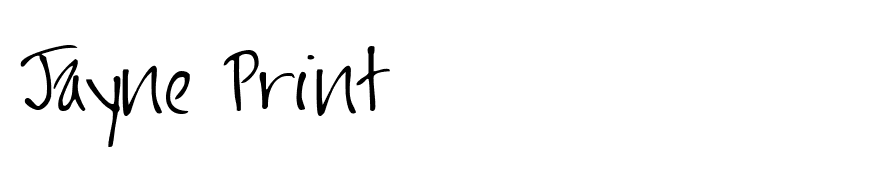 Jayne Print