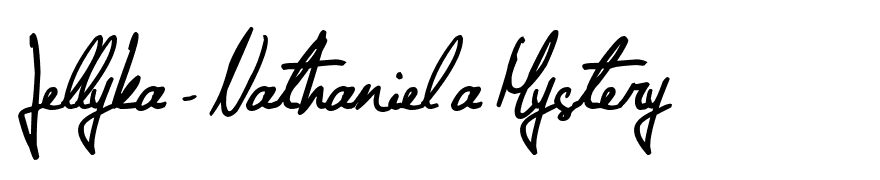 Jellyka - Nathaniel a Mystery