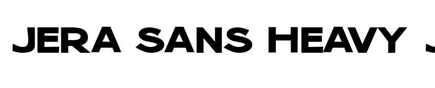 Jera Sans Heavy JL