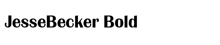 JesseBecker Bold