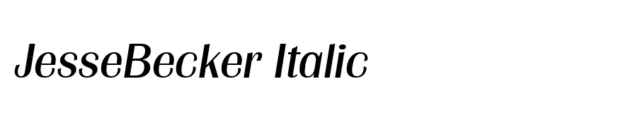 JesseBecker Italic