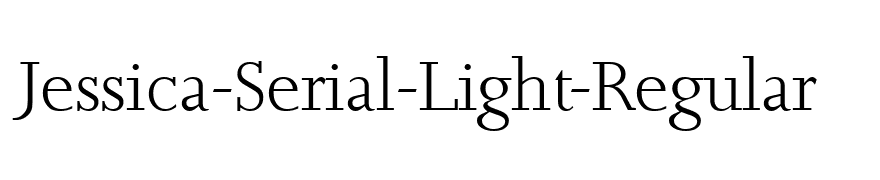 Jessica-Serial-Light-Regular