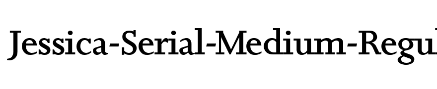 Jessica-Serial-Medium-Regular
