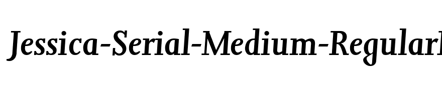 Jessica-Serial-Medium-RegularItalic