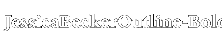 JessicaBeckerOutline-Bold