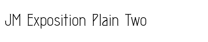 JM Exposition Plain Two