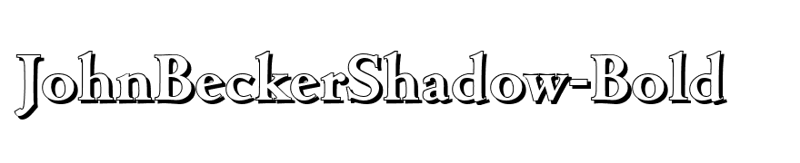 JohnBeckerShadow-Bold