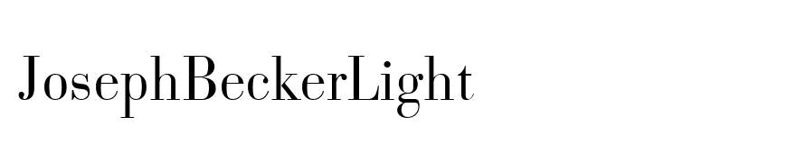 JosephBeckerLight