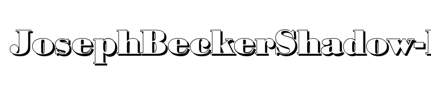 JosephBeckerShadow-Black-Regular