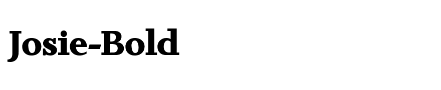 Josie-Bold