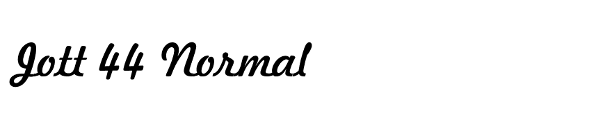 Jott 44 Normal