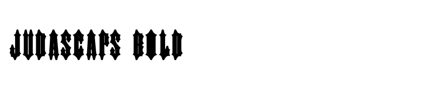 JudasCaps Bold