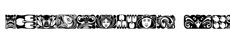 Jugendstil Ornamente