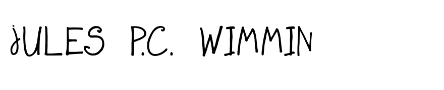 JULES P.C. WIMMIN