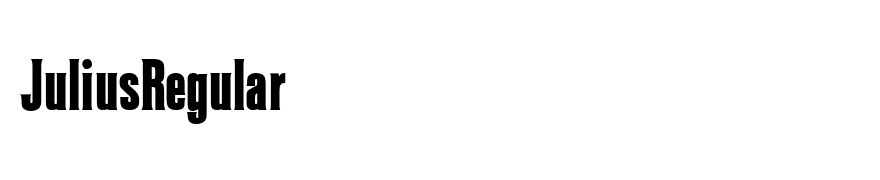 JuliusRegular