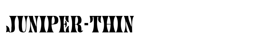 Juniper-Thin