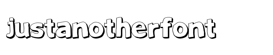 JustAnotherFont