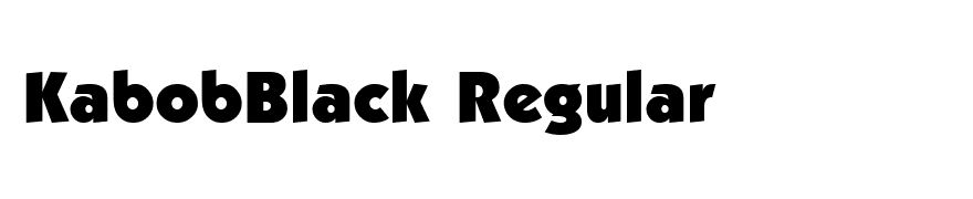 KabobBlack Regular