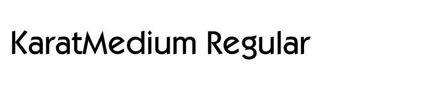KaratMedium Regular