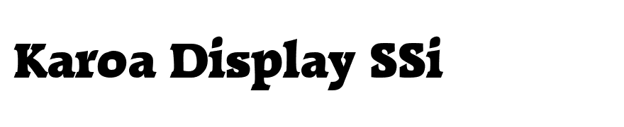 Karoa Display SSi