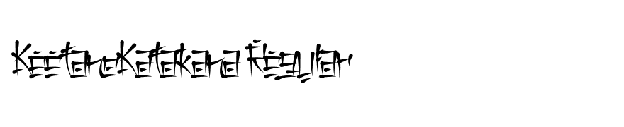 KeetanoKatakana Regular