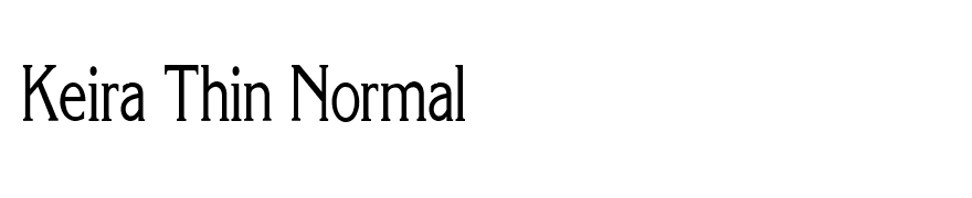 Keira Thin Normal