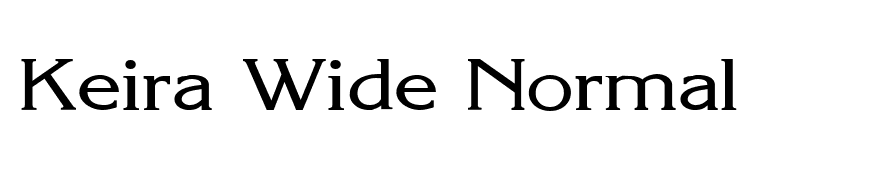 Keira Wide Normal