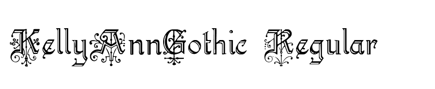 KellyAnnGothic Regular