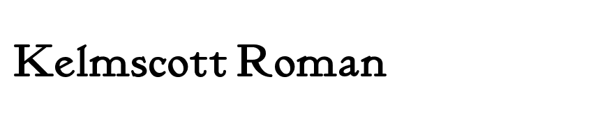 Kelmscott Roman