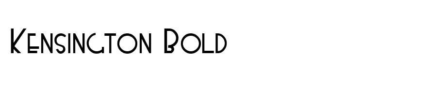 Kensington Bold