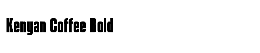 Kenyan Coffee Bold