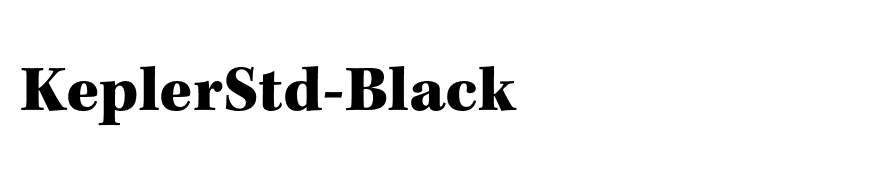 KeplerStd-Black