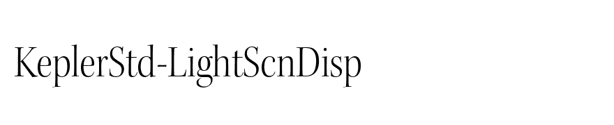 KeplerStd-LightScnDisp