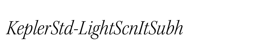 KeplerStd-LightScnItSubh
