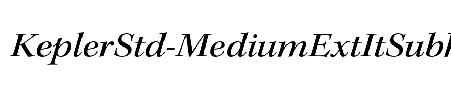 KeplerStd-MediumExtItSubh