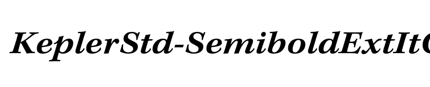 KeplerStd-SemiboldExtItCapt