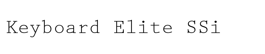 Keyboard Elite SSi