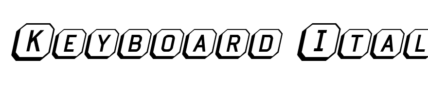 Keyboard Italic
