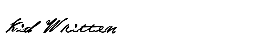 Kid Written