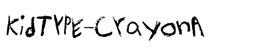 KidTYPE-CrayonA