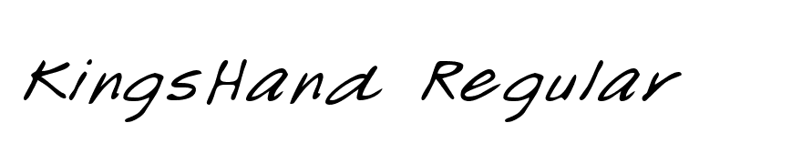 KingsHand Regular