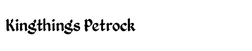Kingthings Petrock