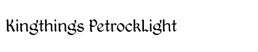 Kingthings PetrockLight